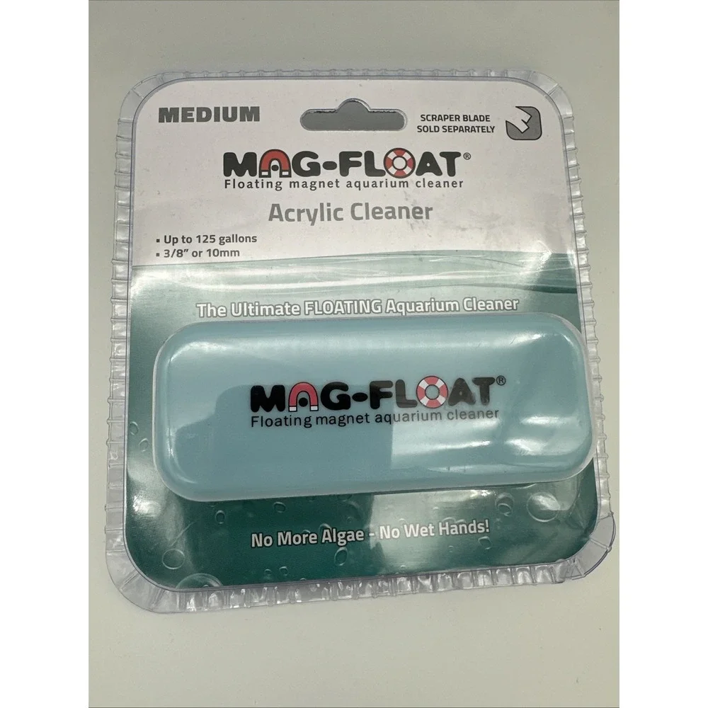 New 130A Medium Acrylic Algae Magnet - MagFloat‎